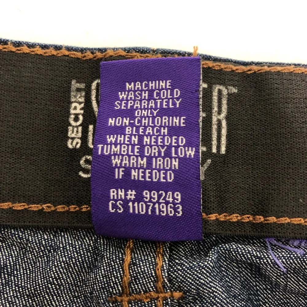 Catherines Secret Slimmer Synergy Dark Wash Jeans Size 26WP Plus
